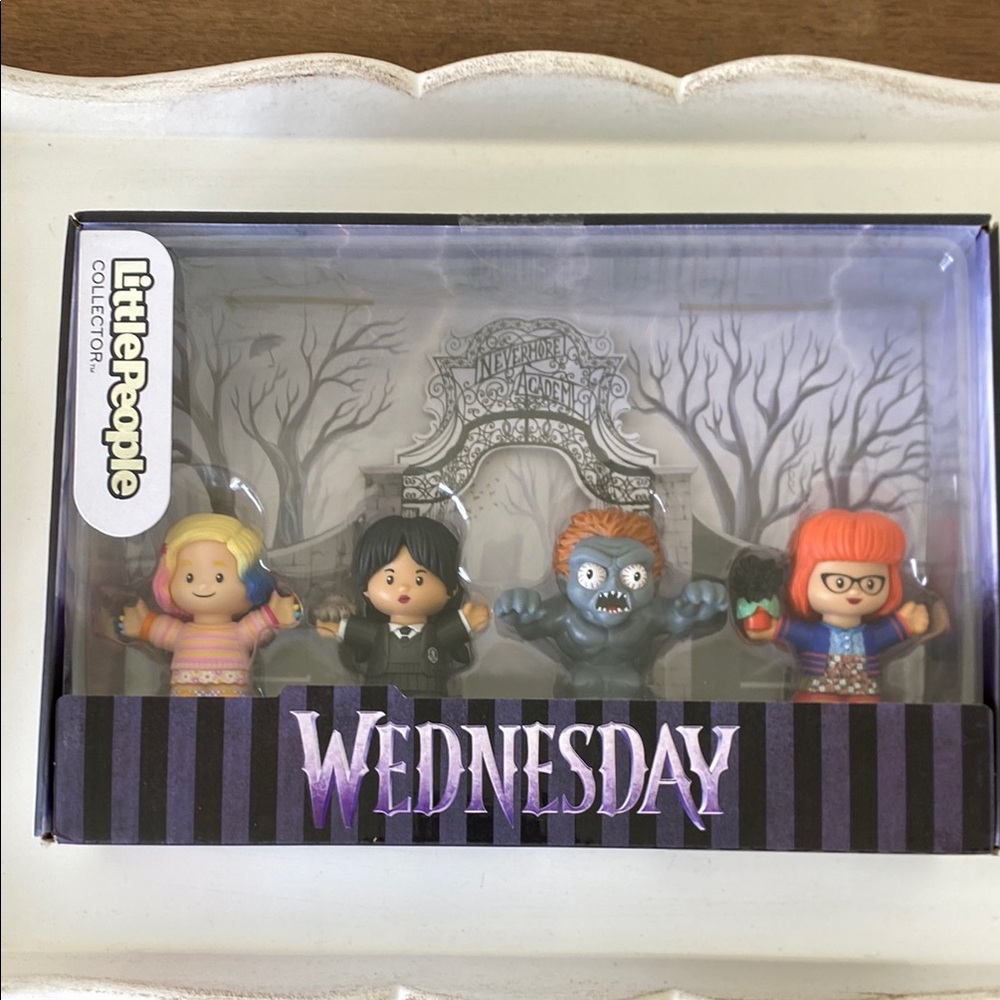 Fisher-Price Little People Wednesday TV Series -Special Edition Figure Set - NEW